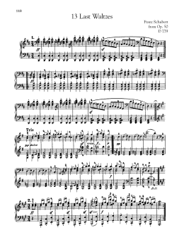 page one of Last Waltzes (Piano Solo)