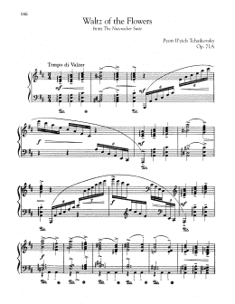 page one of Waltz Of The Flowers, Op. 71a (Piano Solo)