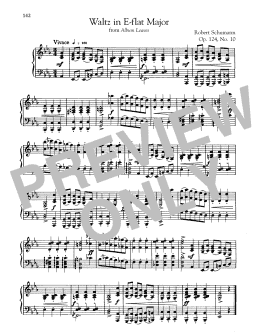page one of Waltz In E-Flat Major (Piano Solo)