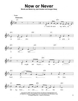 page one of So She Dances (Pro Vocal)