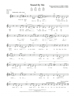 page one of Stand By Me (from The Daily Ukulele) (arr. Liz and Jim Beloff) (Ukulele)