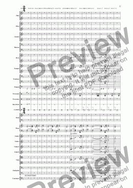 page one of Theme from "A Virtual Journey" (Full Orcestra Version)