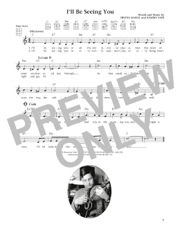 page one of I'll Be Seeing You (from The Daily Ukulele) (arr. Liz and Jim Beloff) (Ukulele)