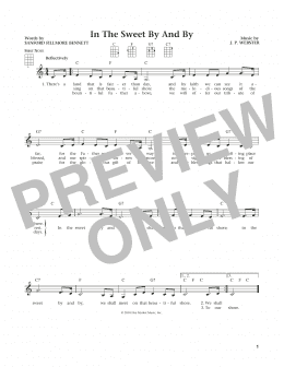 page one of Sweet By And By (from The Daily Ukulele) (arr. Liz and Jim Beloff) (Ukulele)