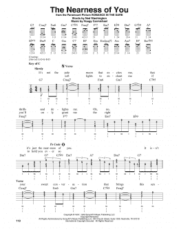 page one of The Nearness Of You (Banjo Tab)