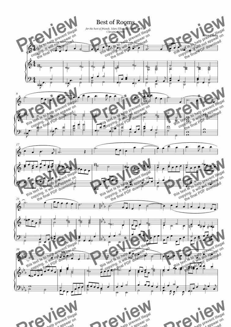page one of Interlude for Oboe (The Best of Rooms)