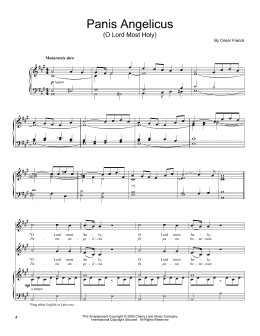 page one of Panis Angelicus (Vocal Duet)