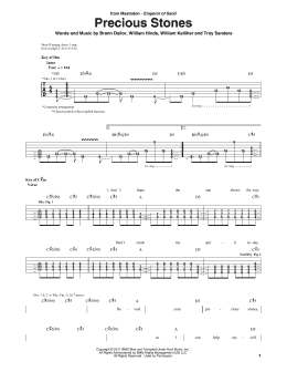 page one of Precious Stones (Guitar Rhythm Tab)