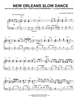 page one of New Orleans Slow Dance (Piano Solo)