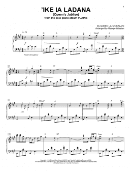 page one of Ike La Ladana (Queen's Jubilee) (Piano Solo)