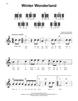 page one of Winter Wonderland (Super Easy Piano)