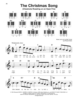 page one of The Christmas Song (Chestnuts Roasting On An Open Fire) (Super Easy Piano)
