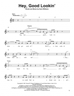 page one of Hey, Good Lookin' (Pro Vocal)