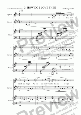page one of Song-03 HOW DO I LOVE THEE (PnoVoiCla)