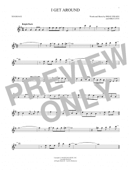 page one of I Get Around (Tenor Sax Solo)