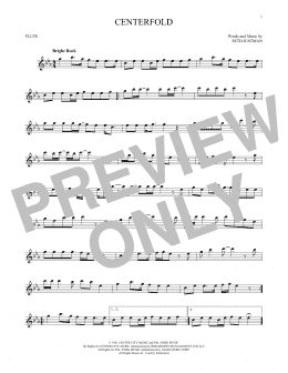 page one of Centerfold (Flute Solo)