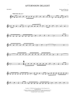 page one of Afternoon Delight (Trumpet Solo)