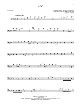 page one of ABC (Trombone Solo)