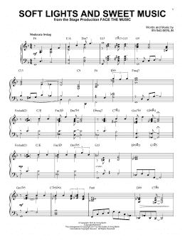 page one of Soft Lights And Sweet Music [Jazz version] (Piano Solo)
