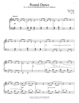 page one of Round Dance (Piano Solo)