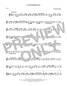 page one of Centerfold (French Horn Solo)