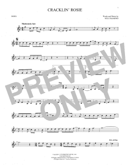 page one of Cracklin' Rosie (French Horn Solo)