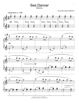 page one of Sea Dancer (Educational Piano)