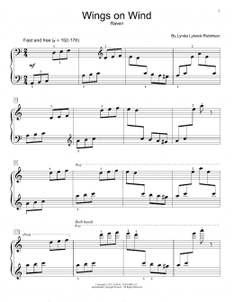 page one of Wings On Wind (Educational Piano)