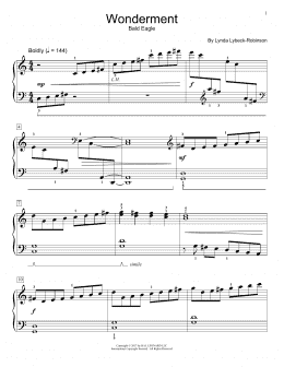 page one of Wonderment (Educational Piano)