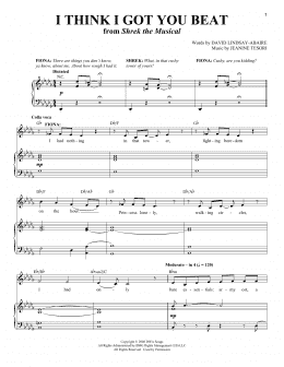 page one of I Think I Got You Beat (Vocal Duet)