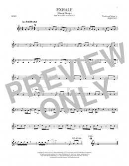 page one of Exhale (Shoop Shoop) (French Horn Solo)