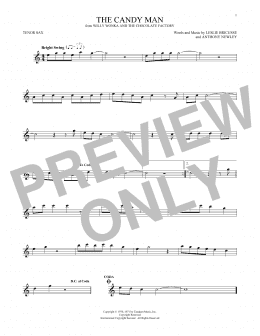 page one of The Candy Man (Tenor Sax Solo)
