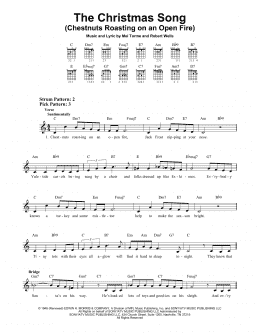 page one of The Christmas Song (Chestnuts Roasting On An Open Fire) (Easy Guitar)