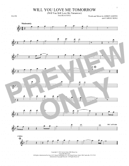 page one of Will You Love Me Tomorrow (Will You Still Love Me Tomorrow) (Flute Solo)