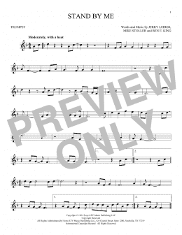page one of Stand By Me (Trumpet Solo)