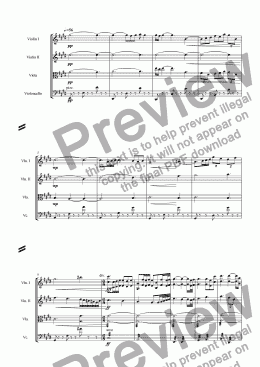 page one of Piano Concerto no.2 mvt II (sketchs)
