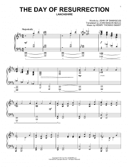 page one of The Day Of Resurrection (Piano Solo)