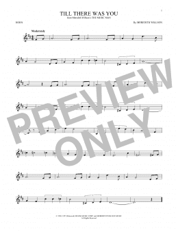 page one of Till There Was You (French Horn Solo)