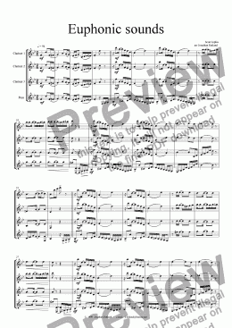 page one of Euphonic sounds