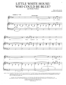 page one of Little White House/Who Could Be Blue? (Vocal Duet)