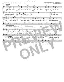 page one of Slap That Bass (Lead Sheet / Fake Book)