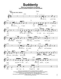 page one of Suddenly (Pro Vocal)