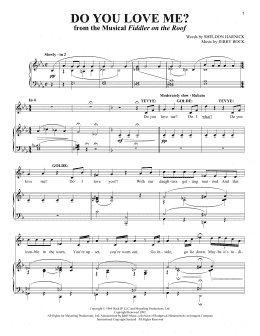 page one of Do You Love Me? (Vocal Duet)