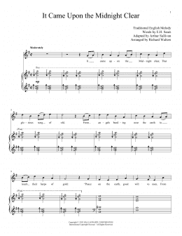 page one of It Came Upon The Midnight Clear (Piano & Vocal)