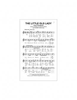 page one of The Little Old Lady (From Pasadena) (Lead Sheet / Fake Book)