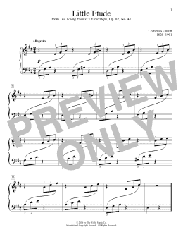 page one of Little Etude (Educational Piano)