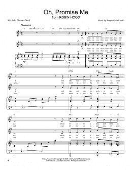 page one of Oh, Promise Me (Vocal Duet)