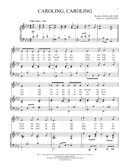 page one of Caroling, Caroling (Piano & Vocal)