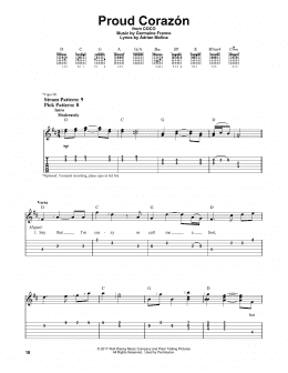 page one of Proud Corazon (from Coco) (Easy Guitar Tab)