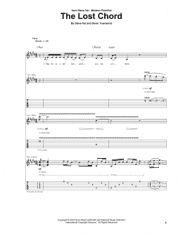 page one of The Lost Chord (Guitar Tab)